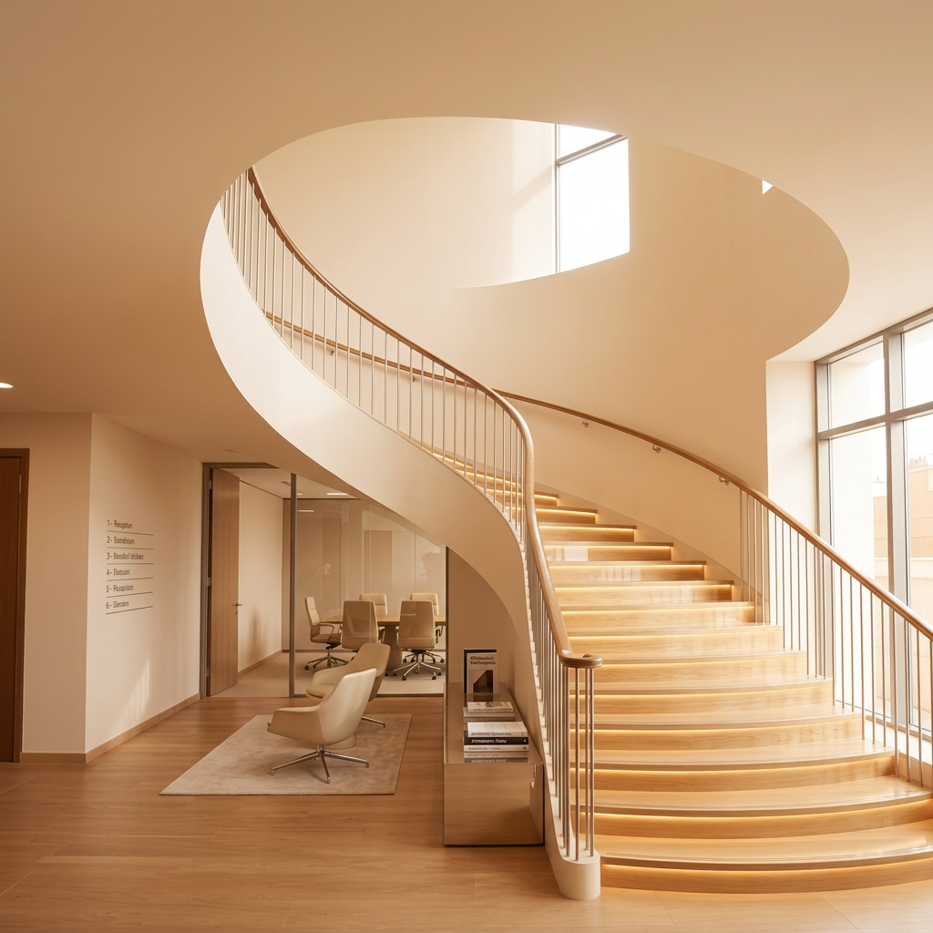 Architectonische trap